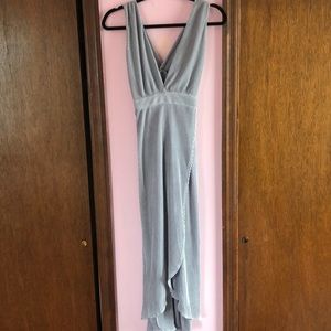 Lulus Sage Halter MIDI Dress